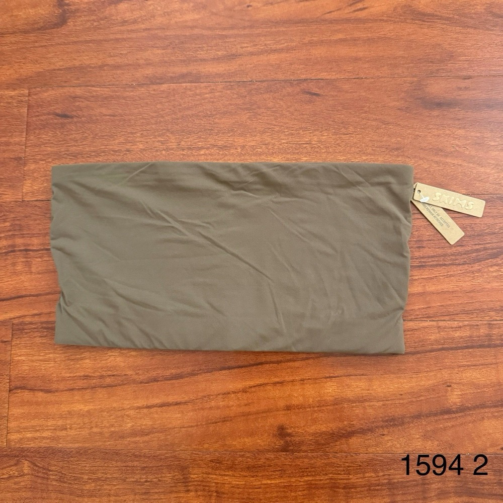 NWT Skims Women's Fits Everybody Bandeau Oxide/Brown Sz 2X Can Fit Large